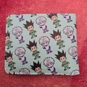 New Hunter x hunter anime manga leather wallet